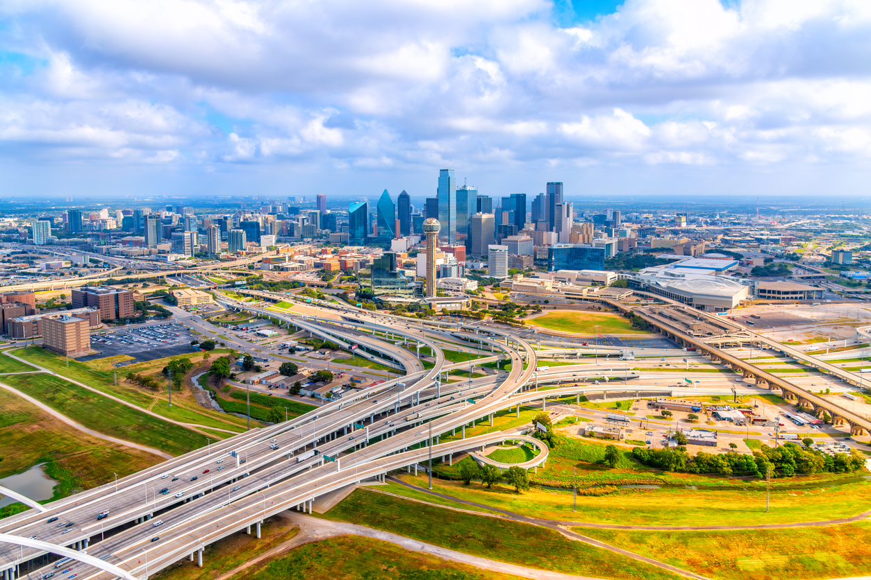 Panoramic Image of Plano, TX